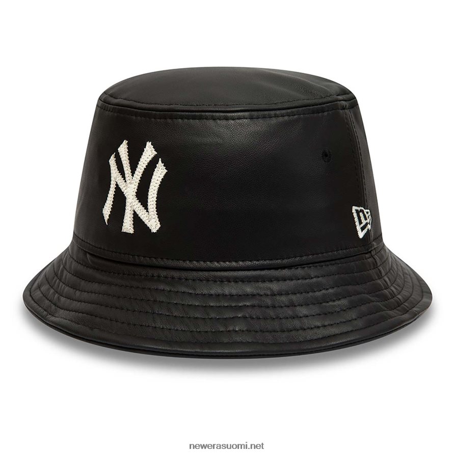 New Eranew york yankees mlb nahkainen musta bucket hat4V266L2320