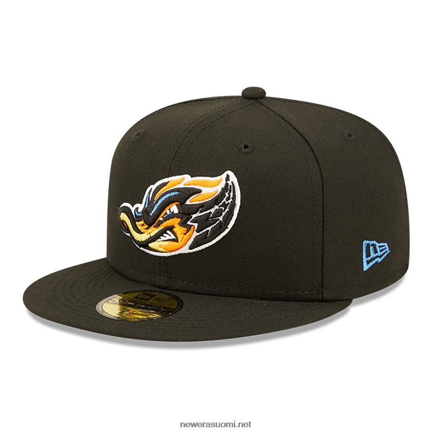 New Eraakron kumi ducks milb musta 59fifty asennettu korkki4V266L685