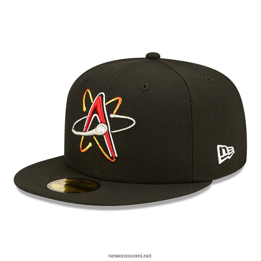 New Eraalbuquerque isotoopit milb musta 59fifty asennettu korkki4V266L255