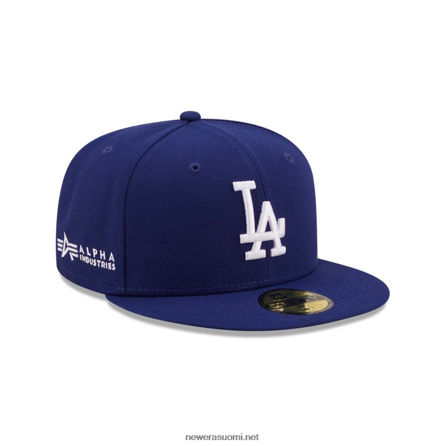 New Eraalpha industries la dodgers sininen 59fifty varustettu korkki4V266L1243