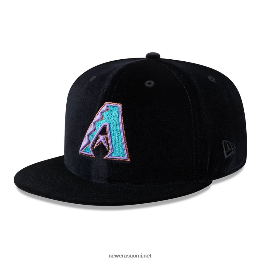 New Eraarizona diamondbacks samettimusta 59fifty varustettu lippalakki4V266L872