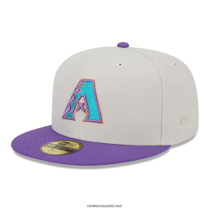 New Eraarizona diamondbacks varsity letter stone 59fifty varustettu korkki4V266L683