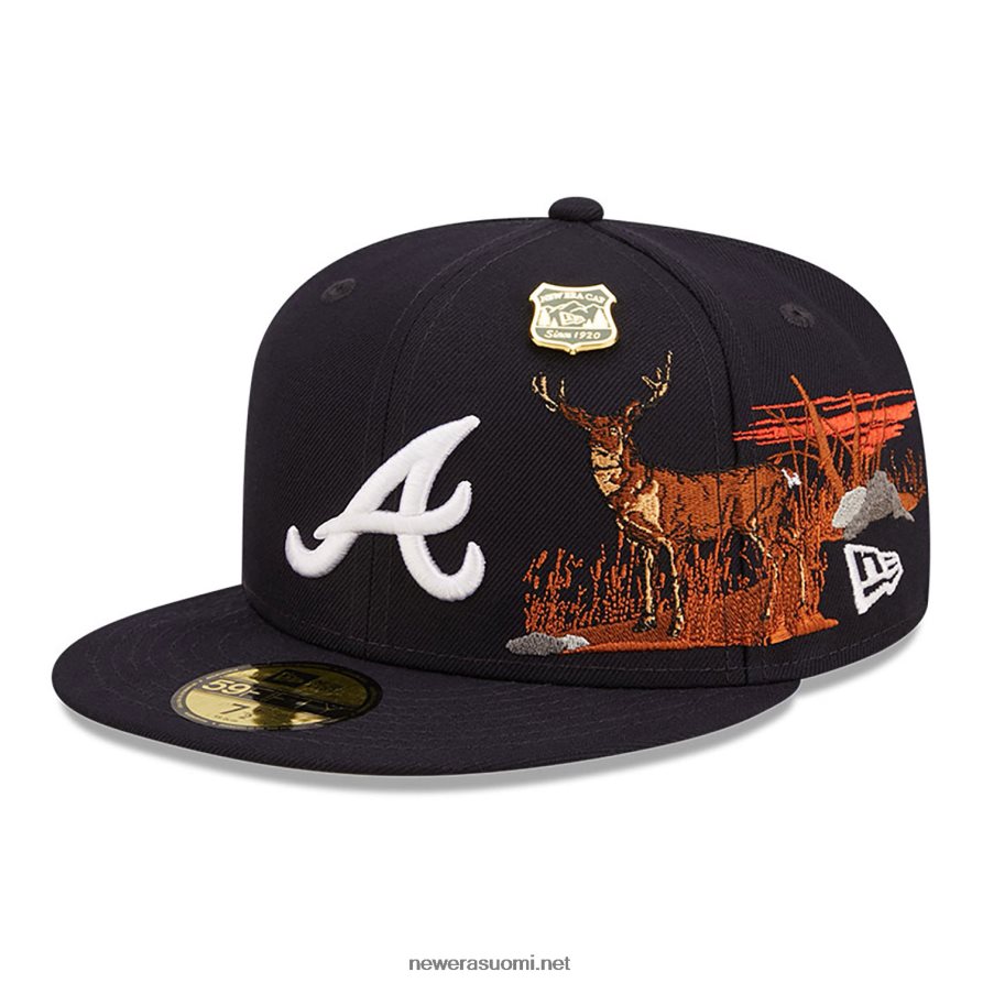 New Eraatlanta braves State Park navy 59fifty varustettu lippalakki4V266L1128