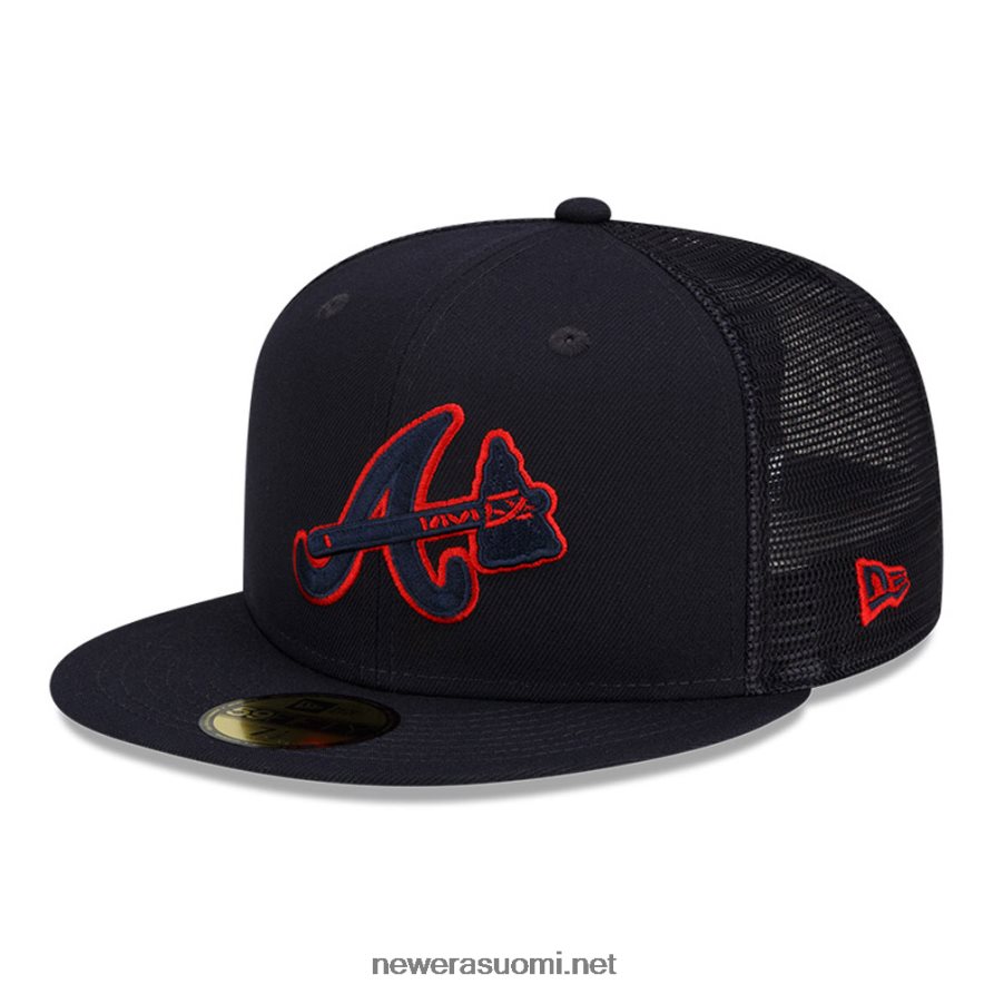 New Eraatlanta braves mlb lyöntiharjoitus laivasto 59fifty cap4V266L1394