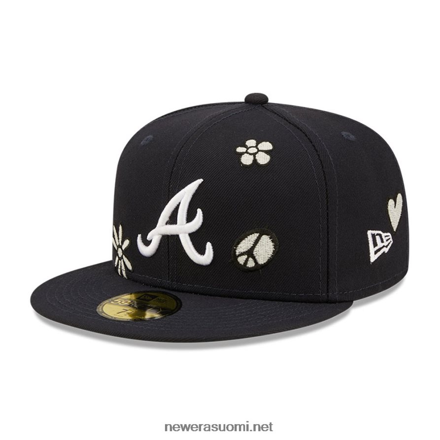 New Eraatlanta braves mlb sunlight pop navy 59fifty cap4V266L1145