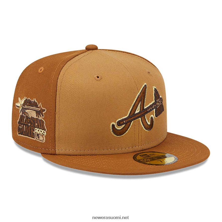 New Eraatlanta braves tri tone brown 59fifty istuva lippalakki4V266L445