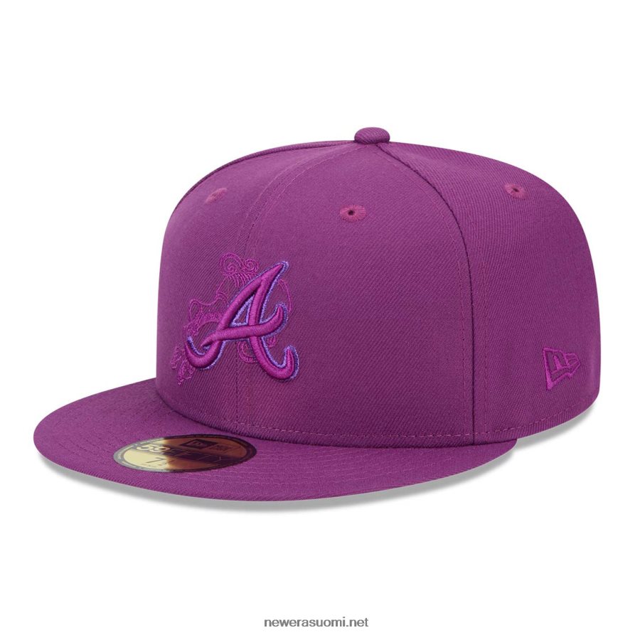 New Eraatlanta braves zodiac purppura 59fifty istuva lippalakki4V266L1100