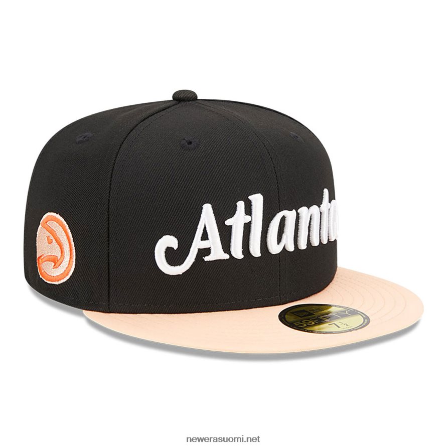 New Eraatlanta hawks authentics city edition musta 59fifty varustettu lippalakki4V266L90