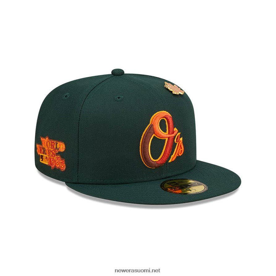 New Erabaltimore orioles vehreä tummanvihreä 59fifty istuva lippalakki4V266L534