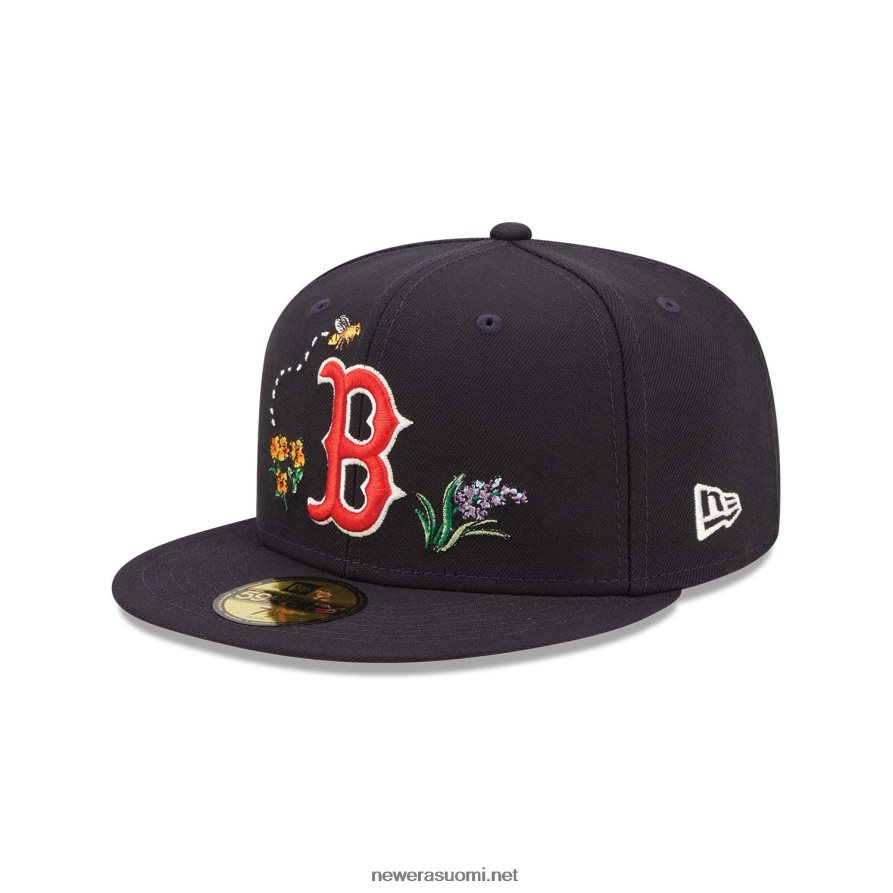 New Eraboston red sox akvarelli kukka laivasto 59fifty cap4V266L835