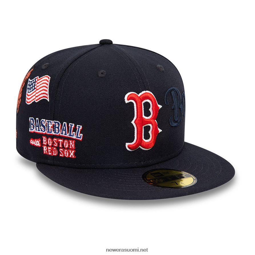 New Eraboston red sox script navy 59fifty varustettu lippis4V266L743