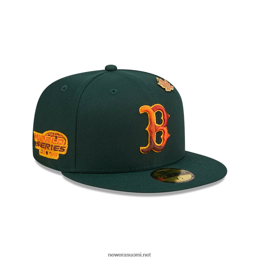 New Eraboston red sox vehreä tummanvihreä 59fifty istuva lippis4V266L713