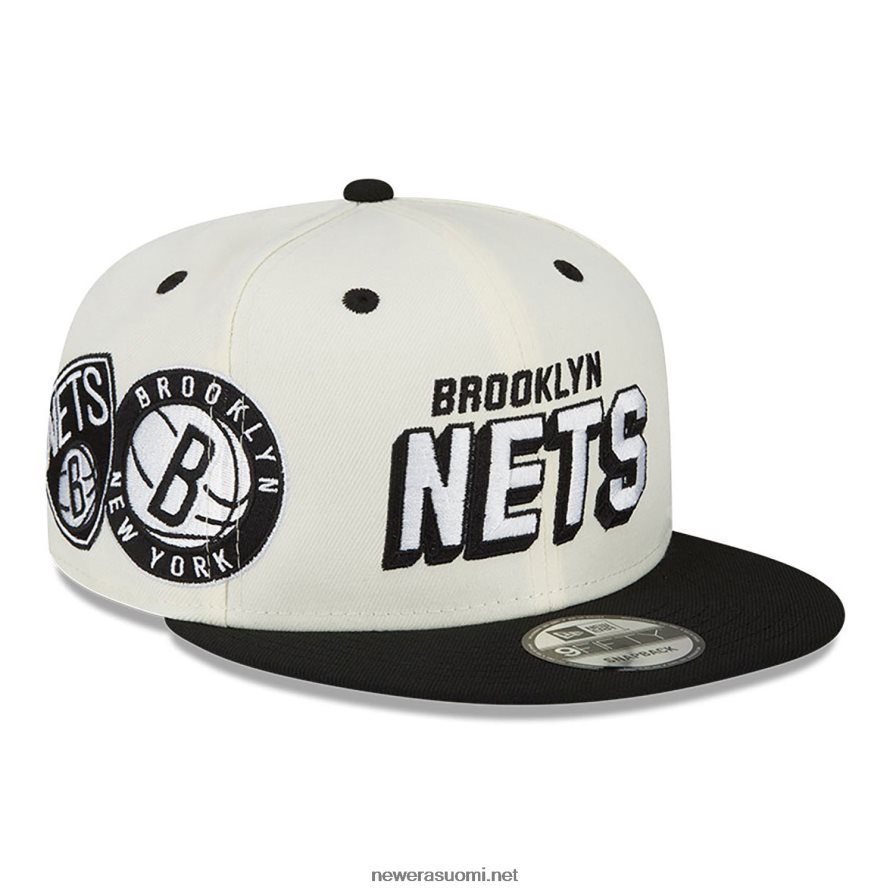 New Erabrooklyn nets awake valkoinen 9fifty snapback lippis4V266L2127