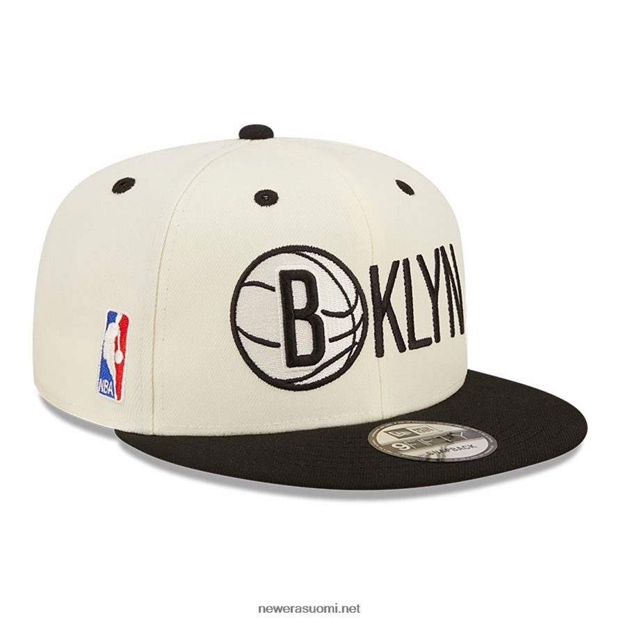 New Erabrooklyn nets logo sekoitus valkoinen 9fifty snapback lippis4V266L1968