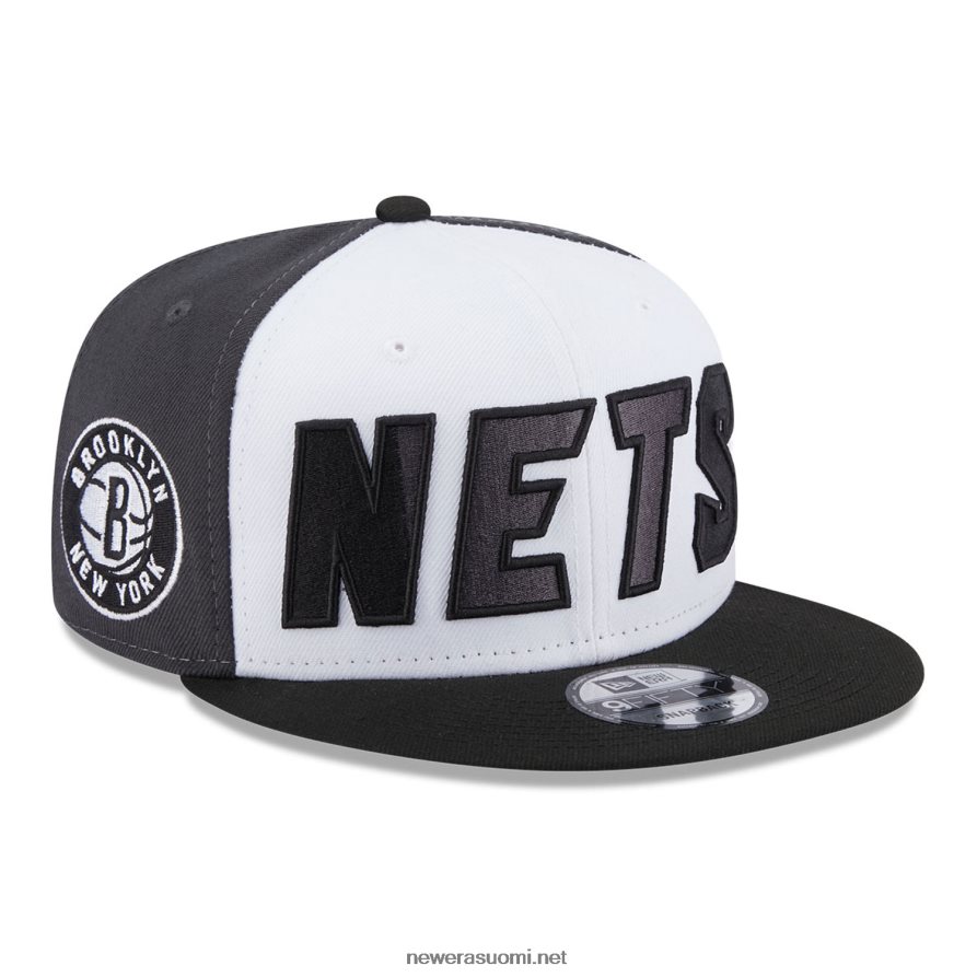 New Erabrooklyn nets nba back half black 9fifty snapback cap4V266L2022