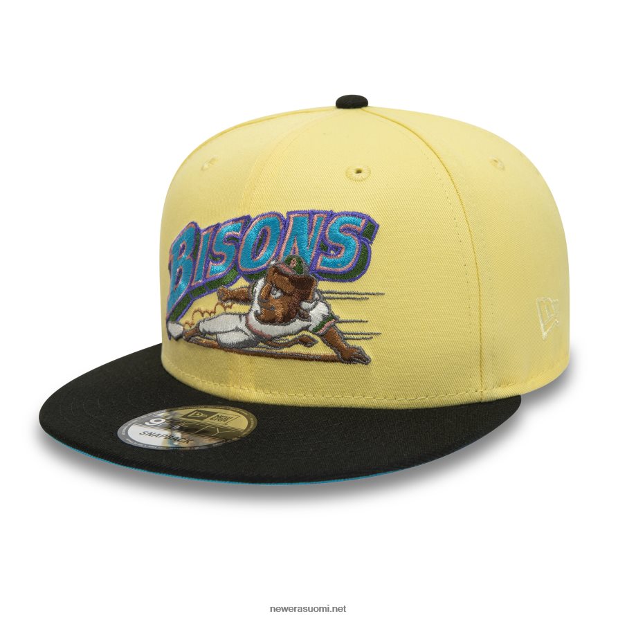 New Erabuffalo bisons milb pehmeä keltainen 9fifty snapback lippis4V266L1979