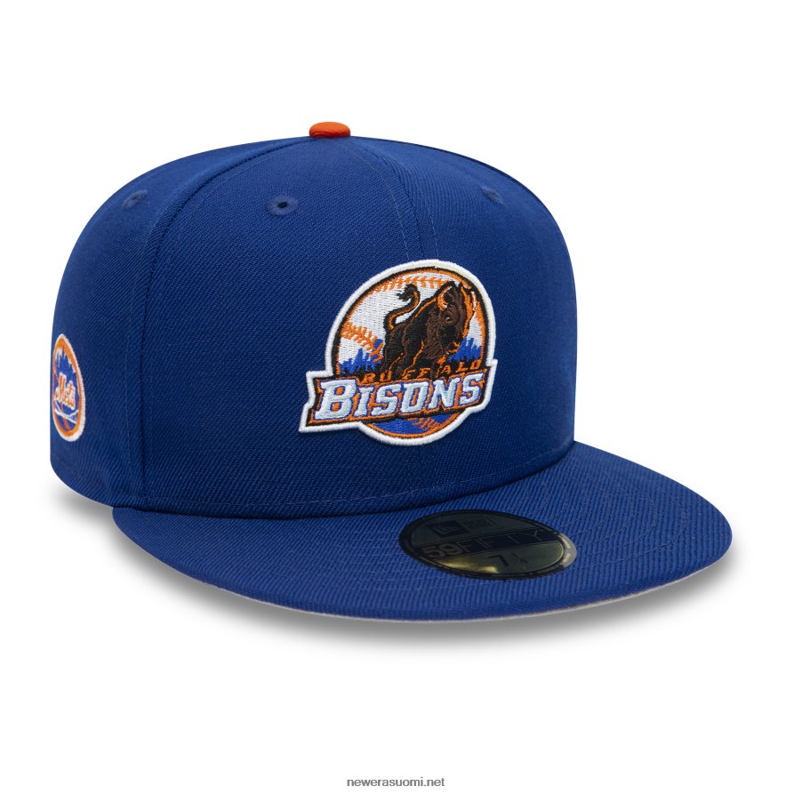 New Erabuffalo bisons milb vaalea kuninkaallinen 59fifty varustettu lippis4V266L358