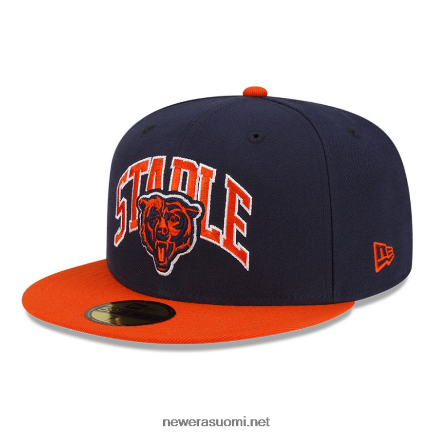 New Erachicago bears x staple navy 59fifty varustettu lippalakki4V266L485