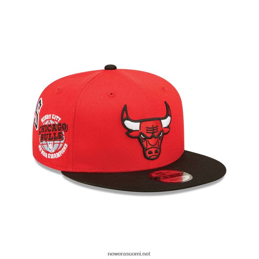 New Erachicago bulls all over patch red 9fifty snapback cap4V266L1955