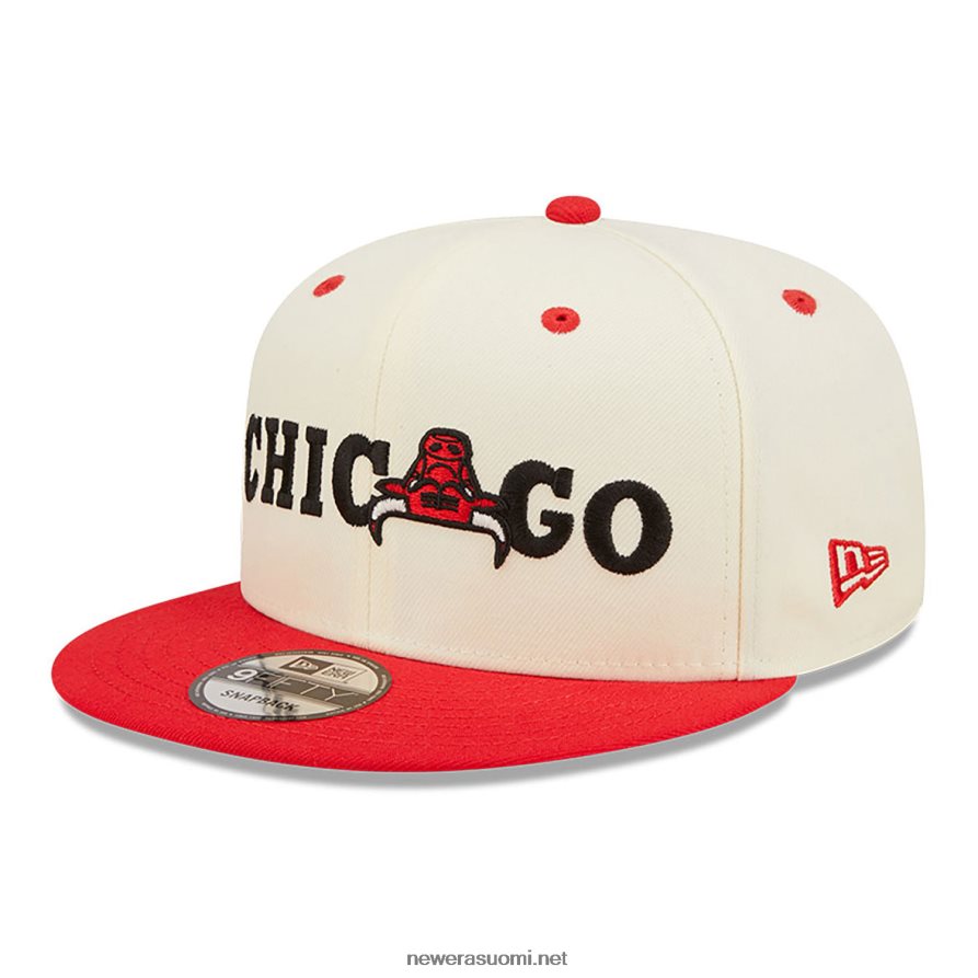 New Erachicago bulls logo sekoitus valkoinen 9fifty snapback lippis4V266L1996