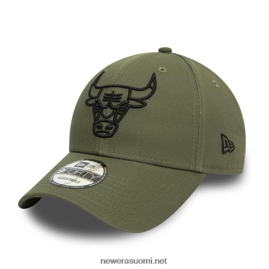 New Erachicago bulls olennaisen ääriviivat vihreä 9forty cap4V266L1788