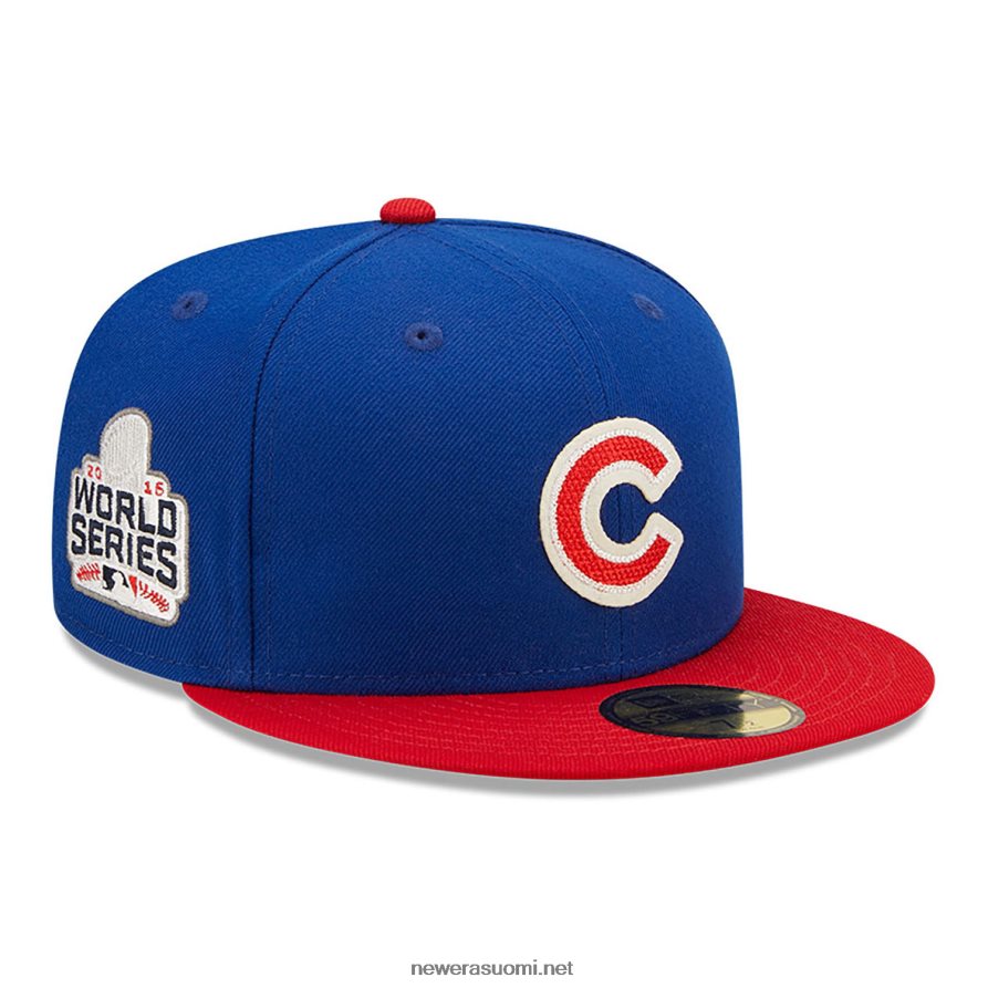 New Erachicago cubs ne letterman sininen 59fifty varustettu lippalakki4V266L154