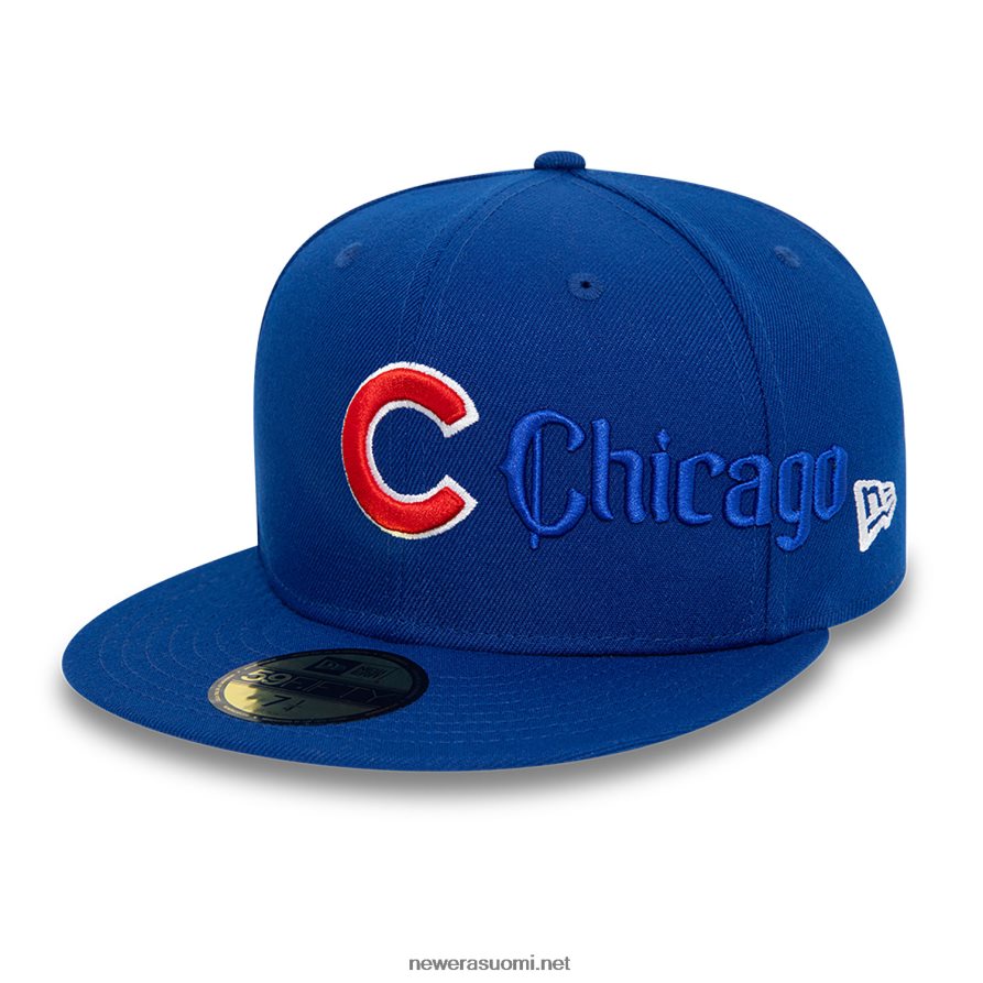 New Erachicago cubs script blue 59fifty varustettu lippalakki4V266L565