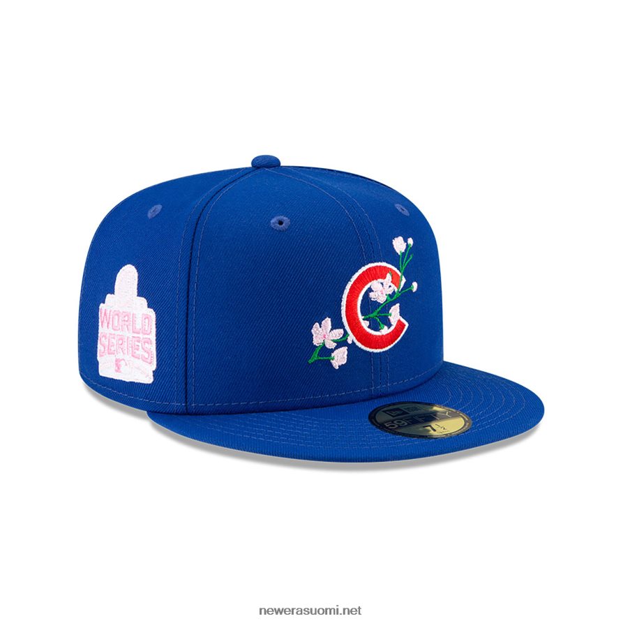 New Erachicago cubs side patch bloom blue 59fifty varustettu lippalakki4V266L898