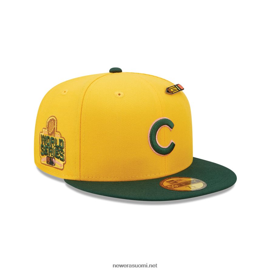 New Erachicago cubs takaisin kouluun keltainen 59fifty istuva lippalakki4V266L721