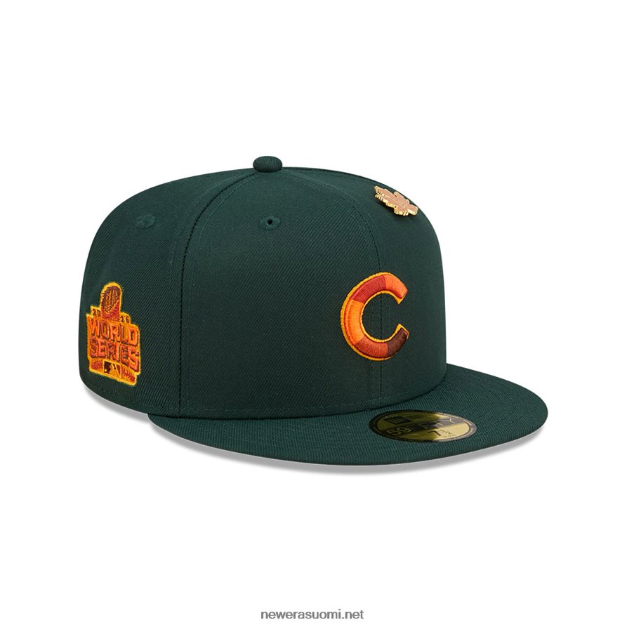 New Erachicago cubs vehreä tummanvihreä 59fifty istuva lippalakki4V266L657