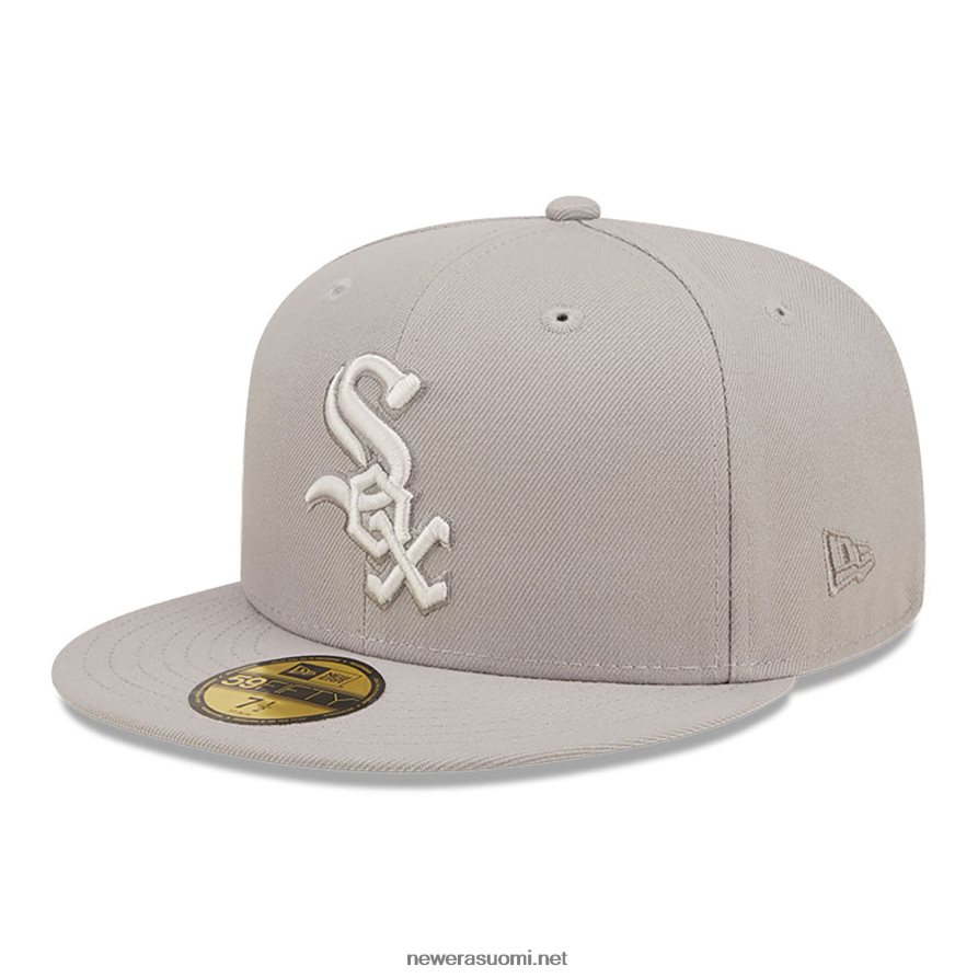 New Erachicago valkoinen sox monocamo grey 59fifty istuva lippalakki4V266L585