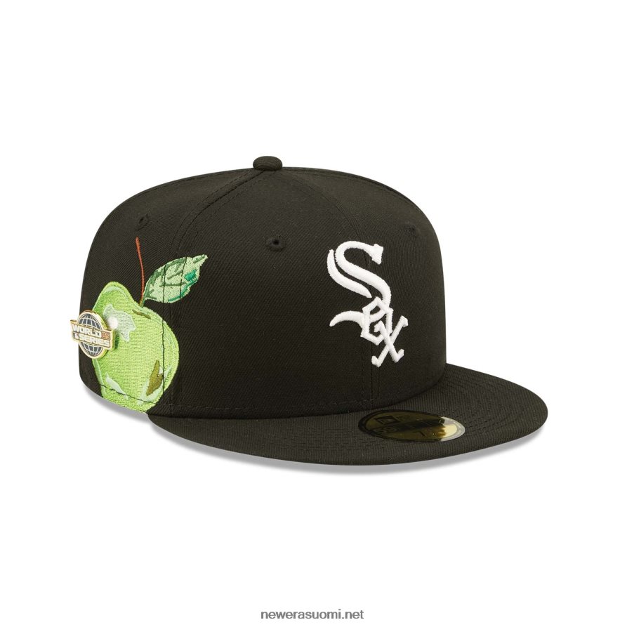 New Erachicago white sox fruit musta 59fifty varustettu lippalakki4V266L231