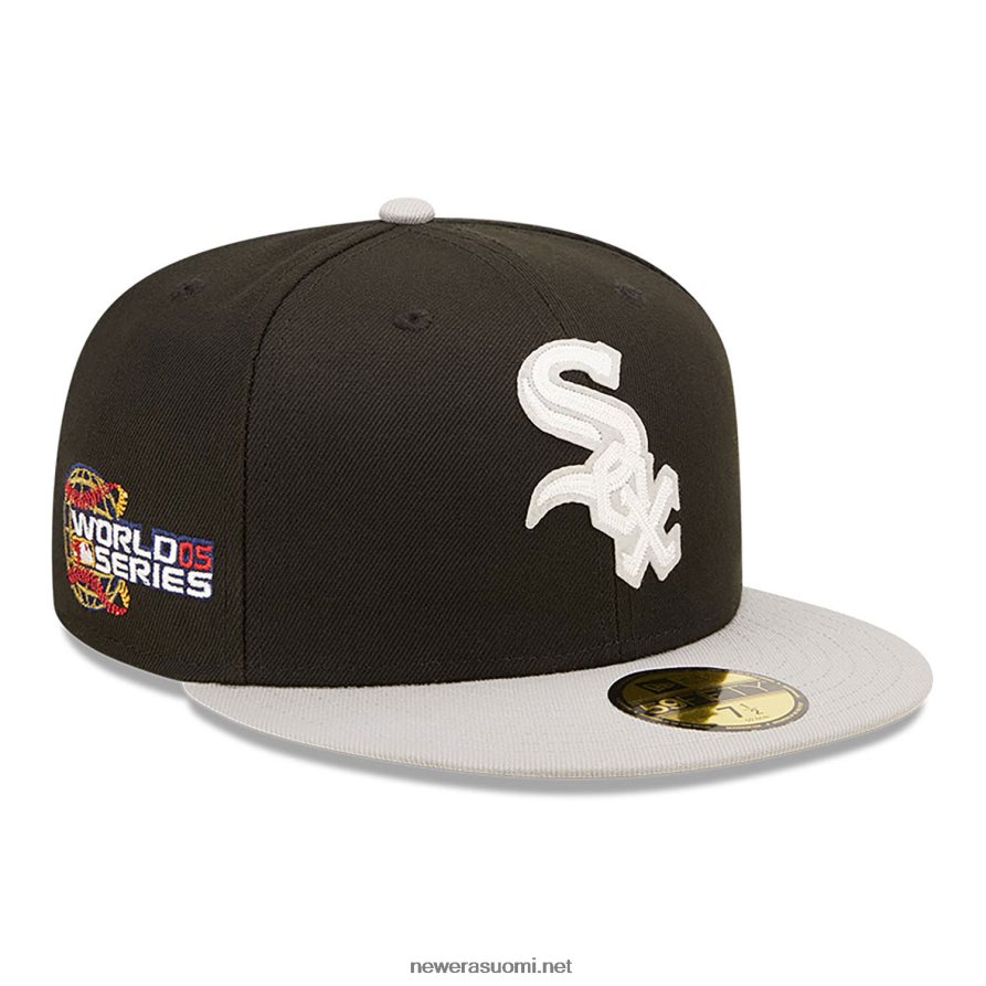 New Erachicago white sox ne letterman musta 59fifty sovitettu lippalakki4V266L216