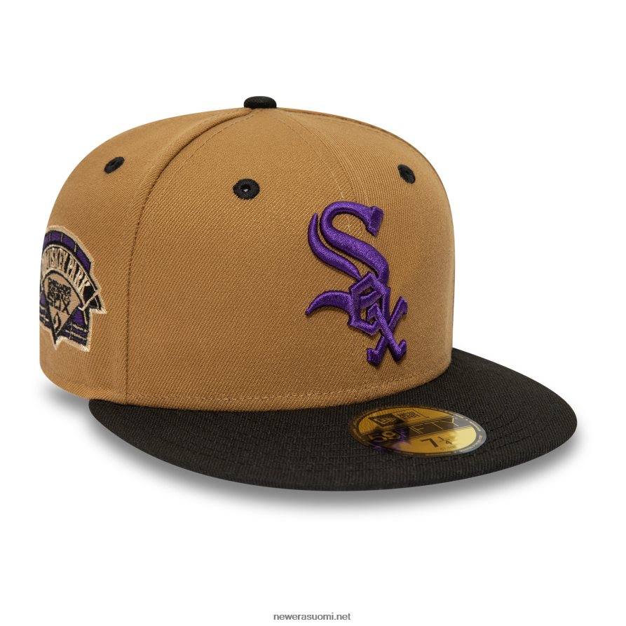 New Erachicago white sox purppura vehnä 59fifty varustettu korkki4V266L140