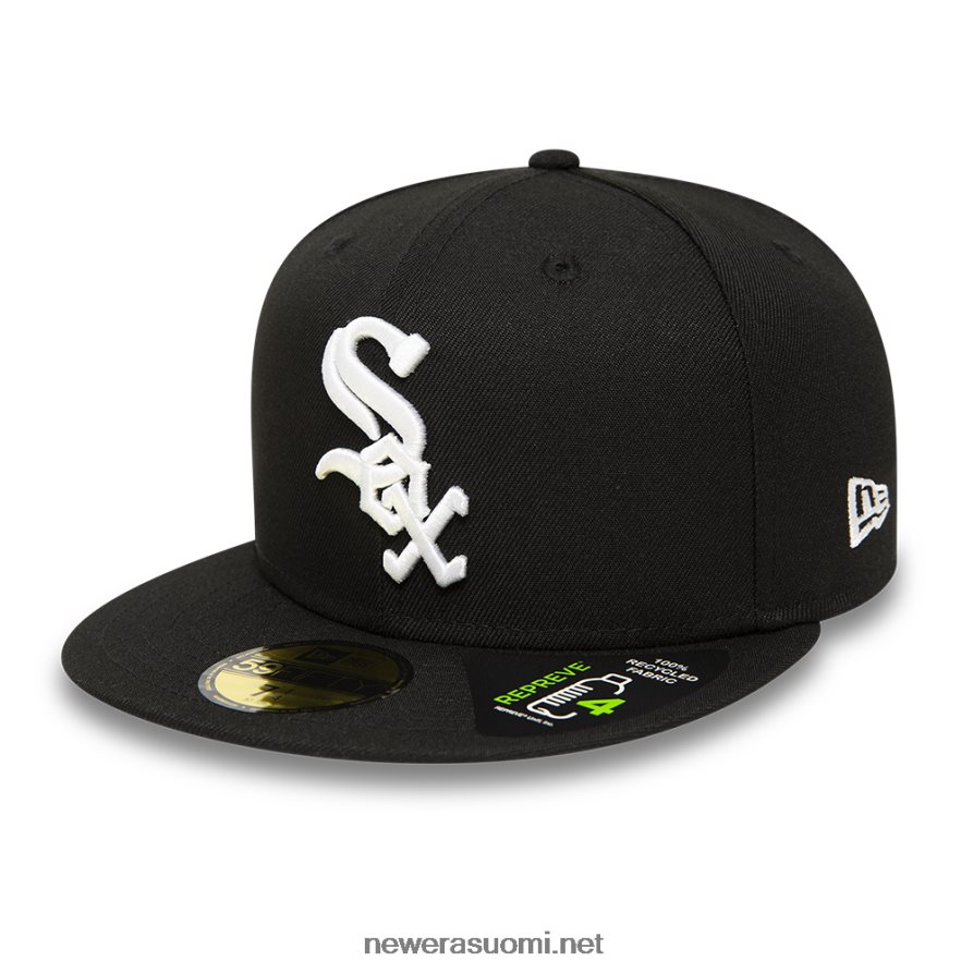 New Erachicago white sox repreve black 59fifty varustettu lippalakki4V266L820