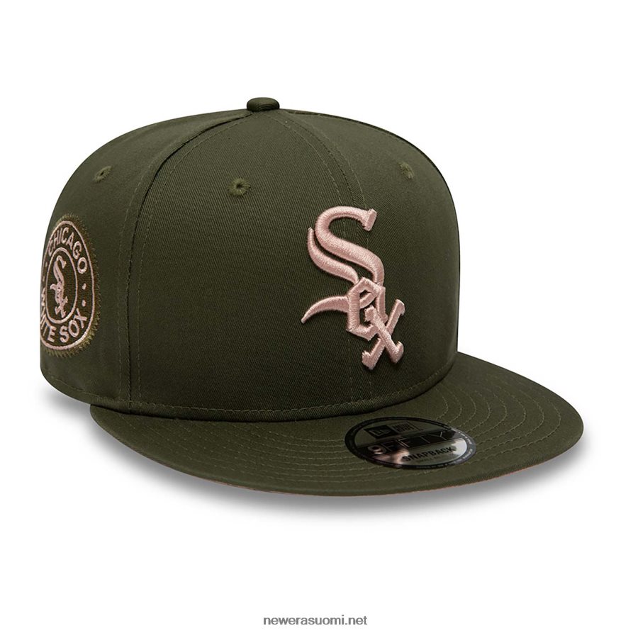 New Erachicago white sox side patch keskivihreä 9fifty snapback cap4V266L2126