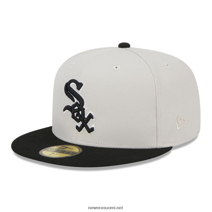 New Erachicago white sox varsity letter stone 59fifty fitted cap4V266L622