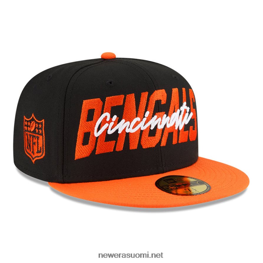 New Eracincinnati bengals nfl draft black 59fifty asennettu korkki4V266L431