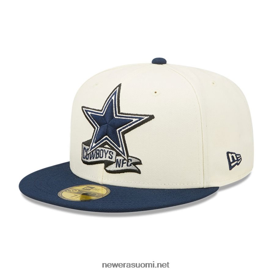 New Eradallas cowboys nfl sideline 2022 valkoinen 59fifty varustettu lippalakki4V266L1270