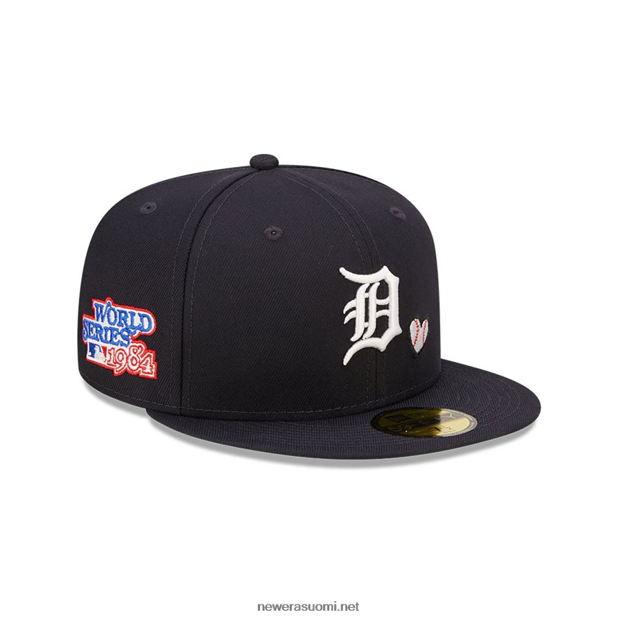 New Eradetroit tigers mlb team heart navy 59fifty varustettu lippis4V266L410