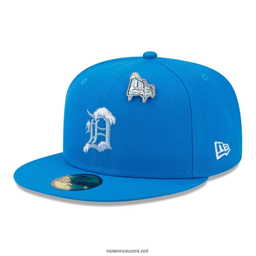 New Eradetroit tigers snow day blue 59fifty asennettu korkki4V266L935