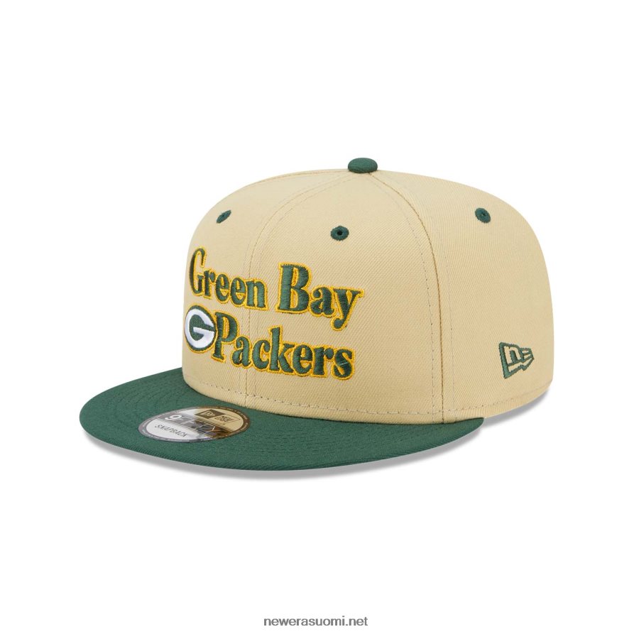 New Eragreen bay packers nfl retro cream 9fifty snapback cap4V266L2050