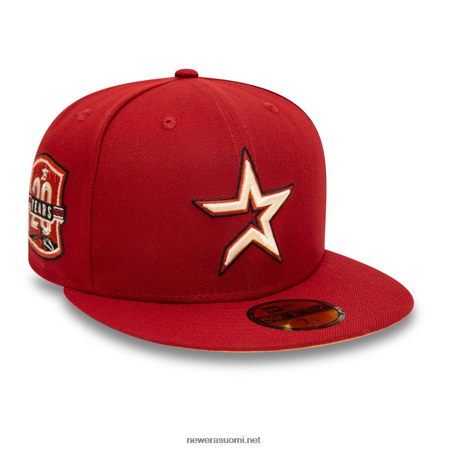 New Erahouston astros 20 vuotta punainen 59fifty asennettu korkki4V266L147