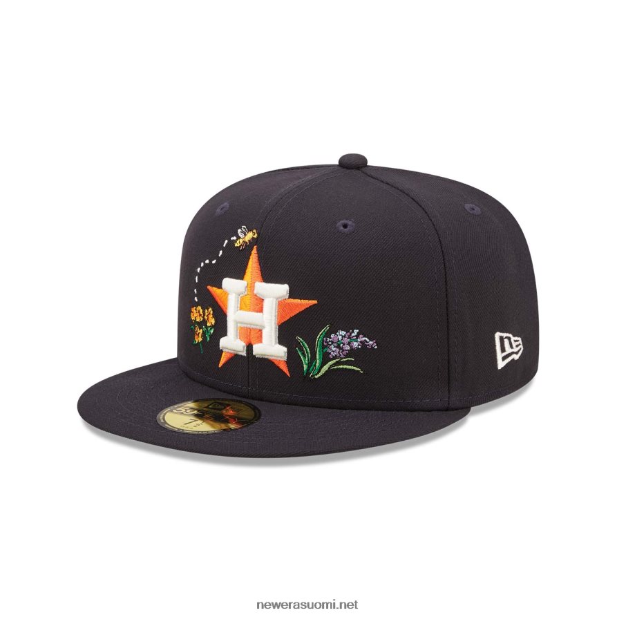 New Erahouston astros akvarelli kukka laivasto 59fifty cap4V266L105