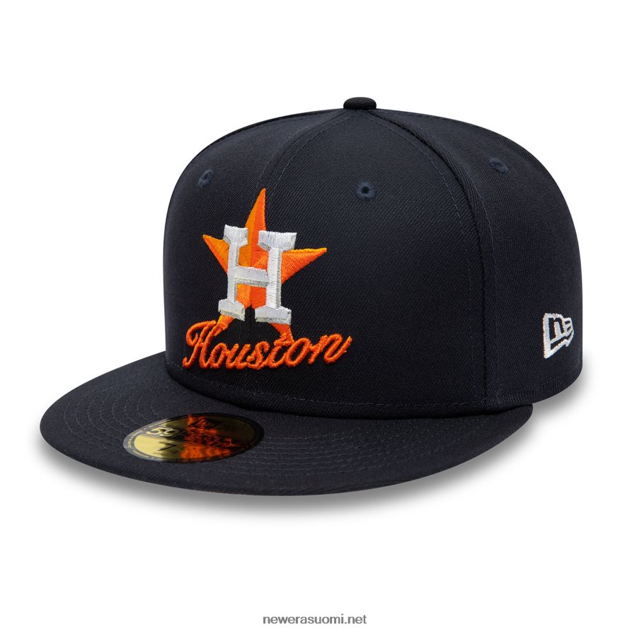 New Erahouston astros dual logo navy 59fifty varustettu lippalakki4V266L136