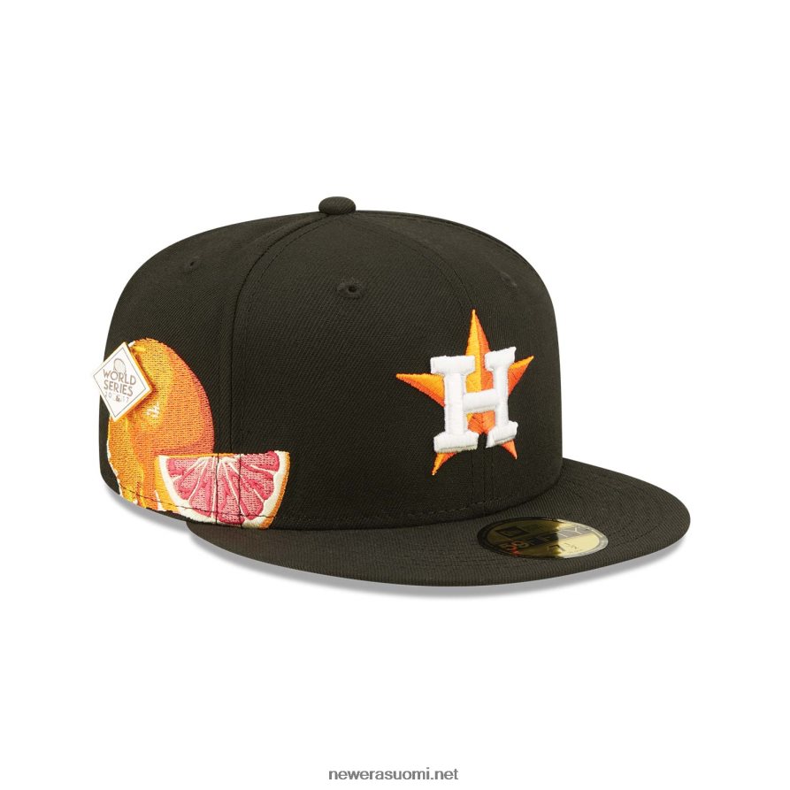 New Erahouston astros fruit musta 59fifty varustettu korkki4V266L1078