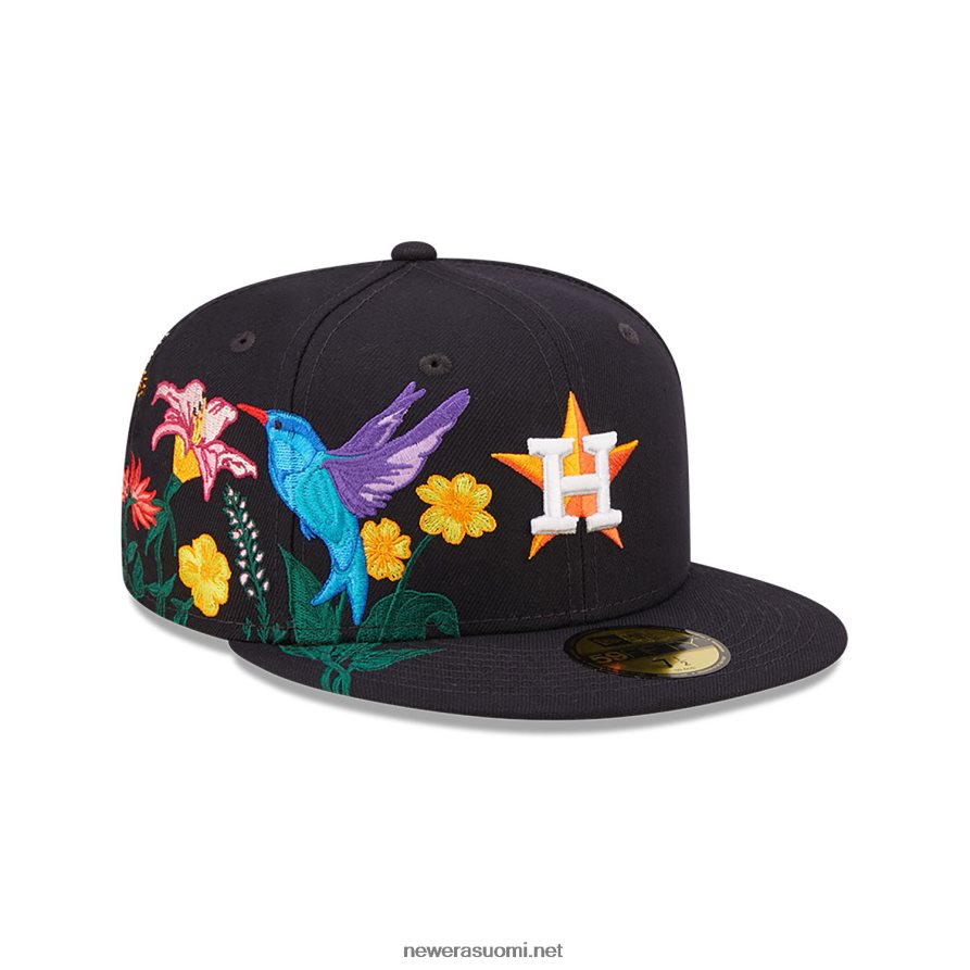 New Erahouston astros mlb blooming navy 59fifty asennettu lippis4V266L1360