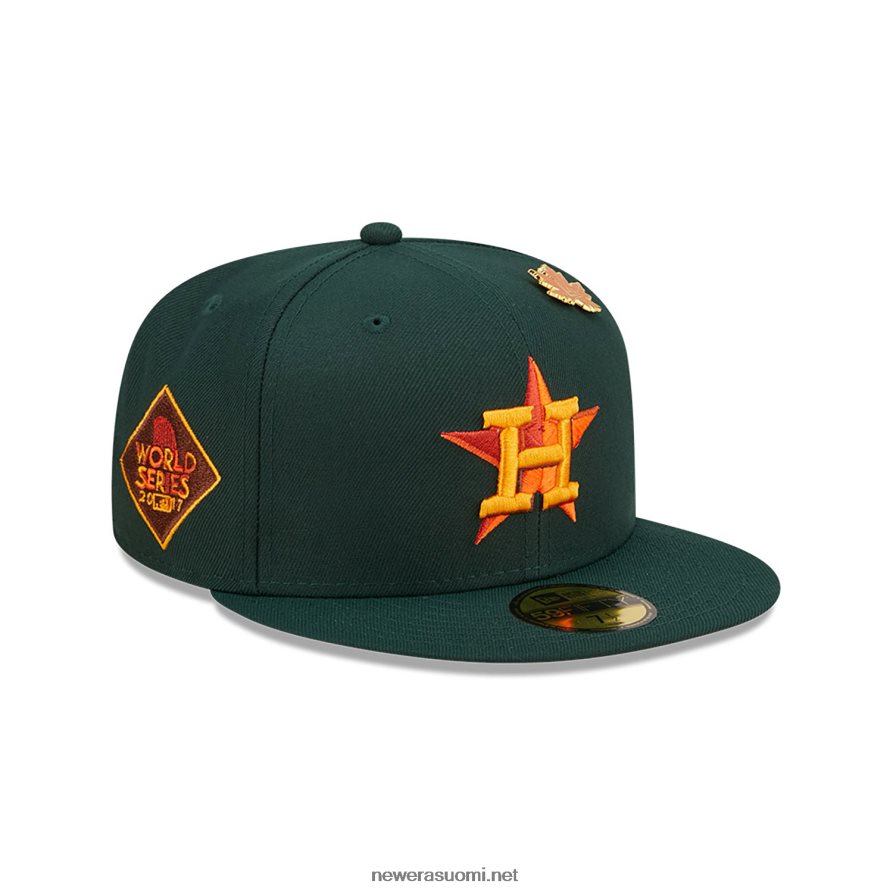 New Erahouston astros vehreä tummanvihreä 59fifty istuva lippalakki4V266L350