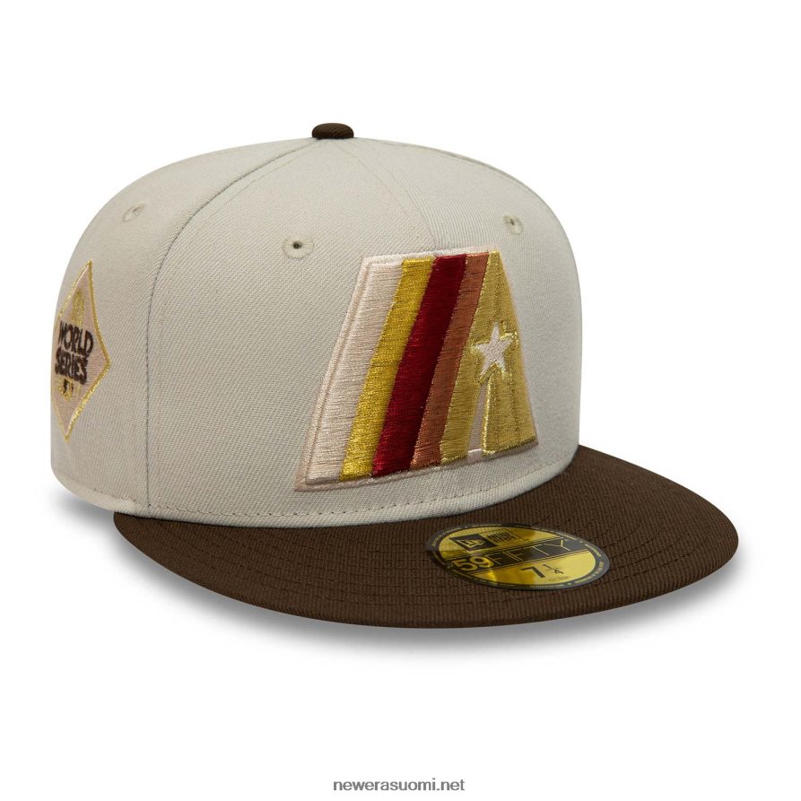 New Erahouston astros world series beige 59fifty varustettu lippalakki4V266L277