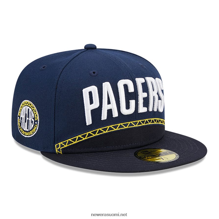 New Eraindiana pacers autenttinen city edition tummansininen 59fifty istuva lippalakki4V266L880